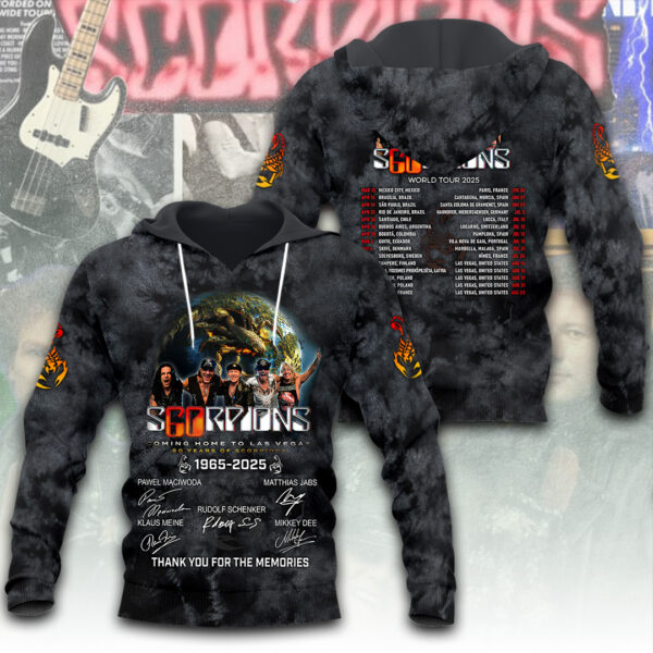 Scorpions Band 3D Apparel - TANTN 12034