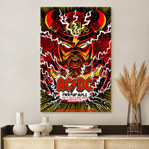 Rock Music Rectangle Canvas With Inner Frame - TANTN 12049