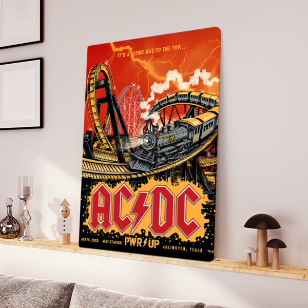Rock Music Rectangle Canvas With Inner Frame - TANTN 12050