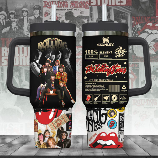 The Rolling Stones 40oz Stanley Tumbler - TANTN 12088