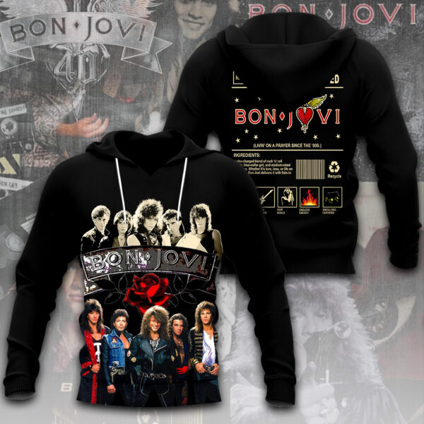 Bon Jovi 3D Apparel - TANTN 12091