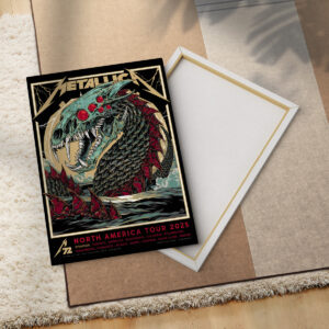 MET Band Rectangle Canvas With Inner Frame – TANTN 12151