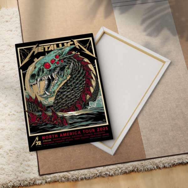MET Band Rectangle Canvas With Inner Frame – TANTN 12151