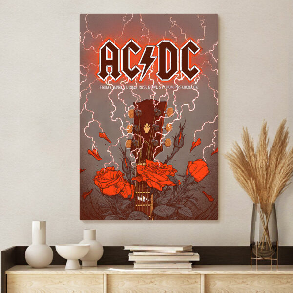 Rock Music Rectangle Canvas With Inner Frame – TANTN 12155