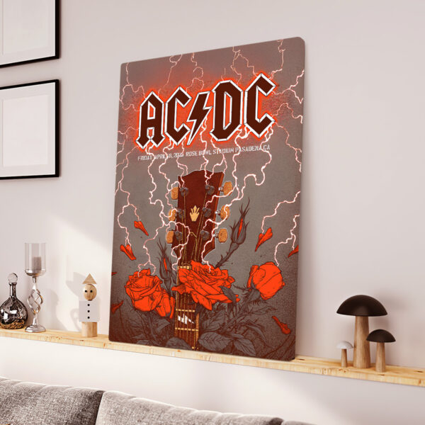 Rock Music Rectangle Canvas With Inner Frame – TANTN 12155