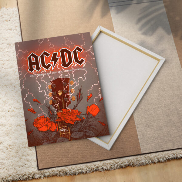 Rock Music Rectangle Canvas With Inner Frame – TANTN 12155