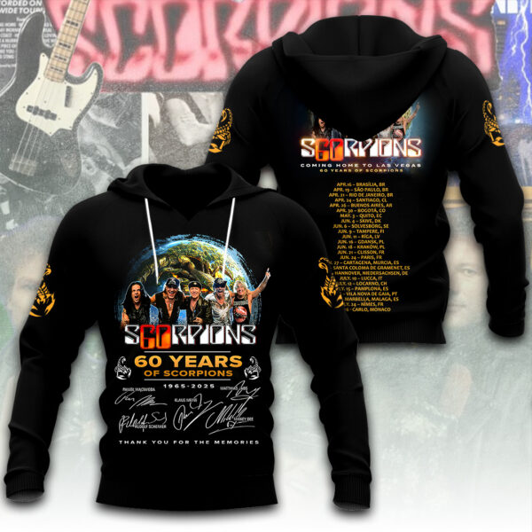 Scorpions Band 3D Apparel - TANTN 12216
