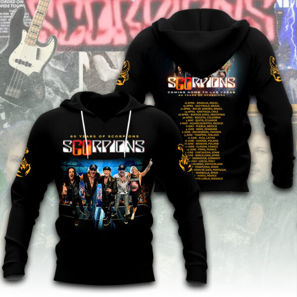 Scorpions Band 3D Apparel - TANTN 12217
