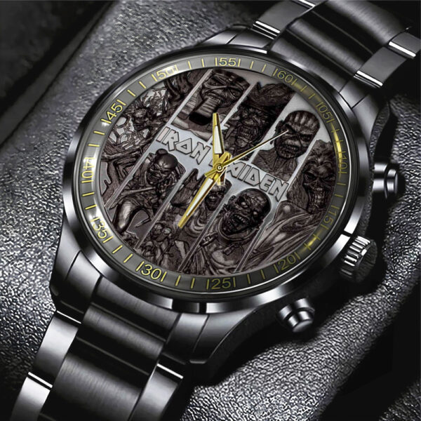 IRMA Black Stainless Steel Watch - TANTN 12257