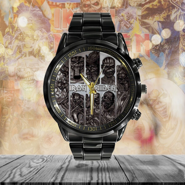 IRMA Black Stainless Steel Watch - TANTN 12257