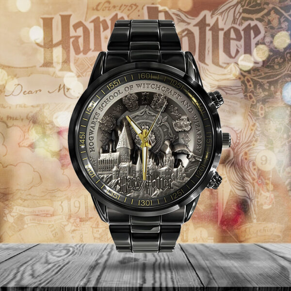 Harry Potter Black Stainless Steel Watch - TANTN 12262