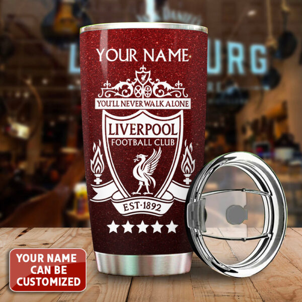 Personalized Liverpool FC Tumbler Cup - TANTN 12276