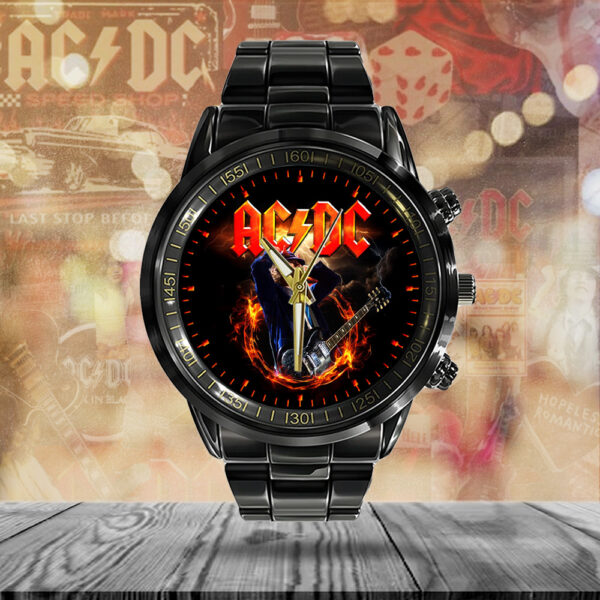 Rock Music Black Stainless Steel Watch - TANTN 12282