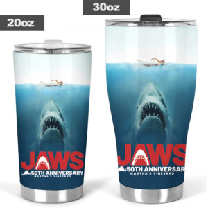 Personalized Jaws Tumbler Cup - TANTN 12359