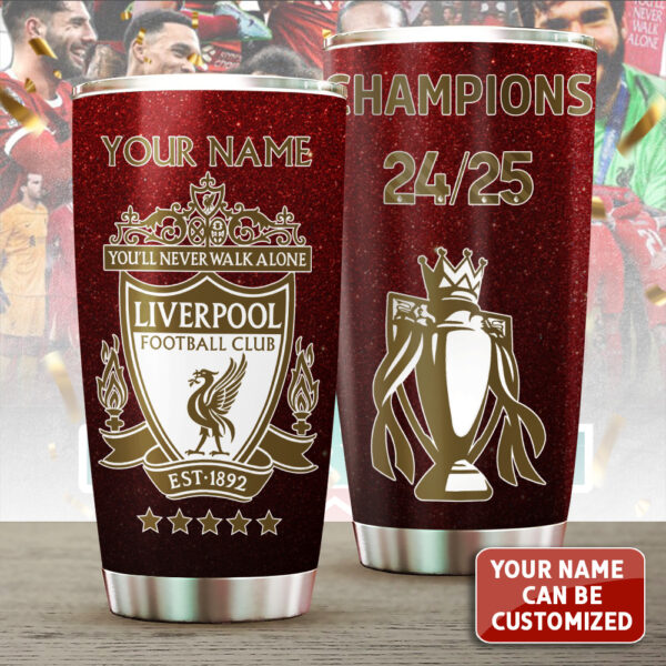 Personalized Liverpool FC Tumbler Cup - TANTN 12395