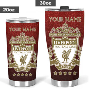 Personalized Liverpool FC Tumbler Cup - TANTN 12433