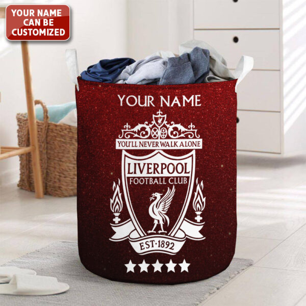 Personalized Liverpool FC Laundry Basket – TANTN 12447