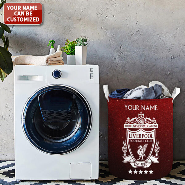 Personalized Liverpool FC Laundry Basket – TANTN 12447