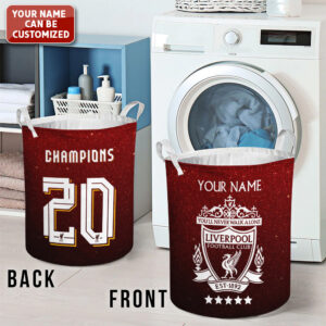 Personalized Liverpool FC Laundry Basket – TANTN 12447