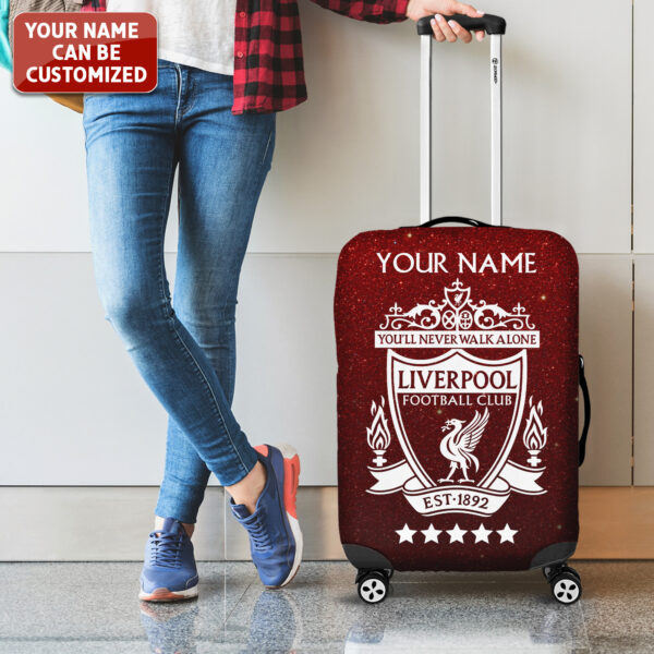 Personalized Liverpool FC Luggage Cover - TANTN 12448