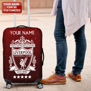 Personalized Liverpool FC Luggage Cover - TANTN 12448
