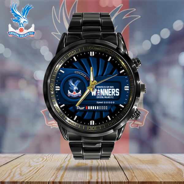 Crystal Palace FC Black Stainless Steel Watch - MAITM 11111
