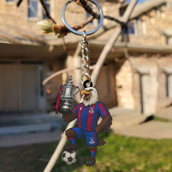 Crystal Palace FC Custom Shape 1-sided Keychain - MAITM 11341