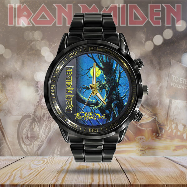 IRMA Black Stainless Steel Watch - MAITM 11249