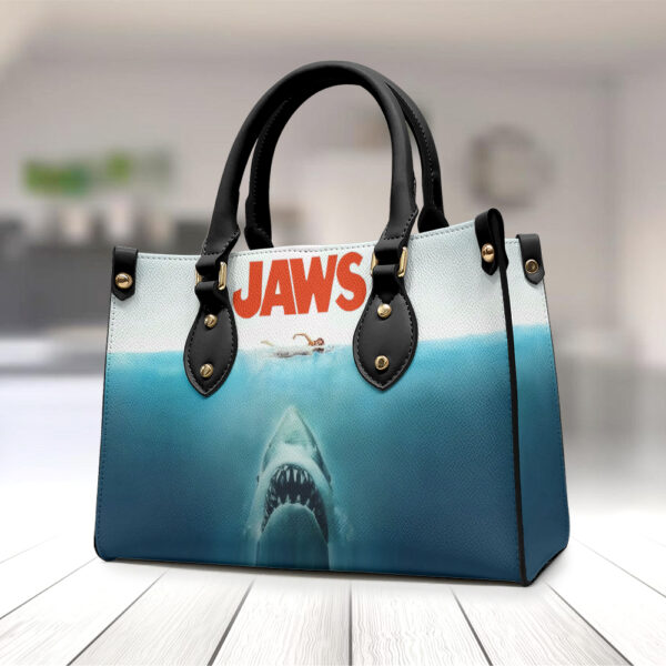 Jaws Leather HandBag - MAITM 11042