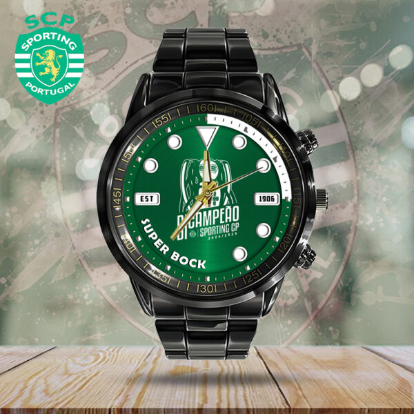 Sporting CP Black Stainless Steel Watch - MAITM 11154