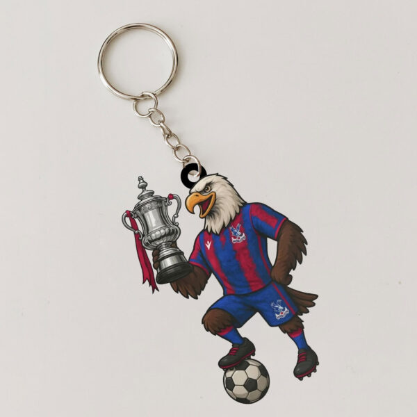 Crystal Palace FC Custom Shape 1-sided Keychain - MAITM 11341