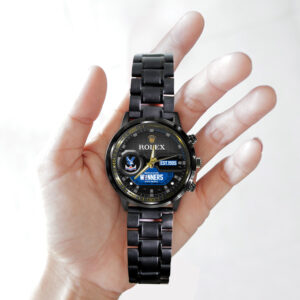 Crystal Palace FC x Rolex Black Stainless Steel Watch - MAITM 11108