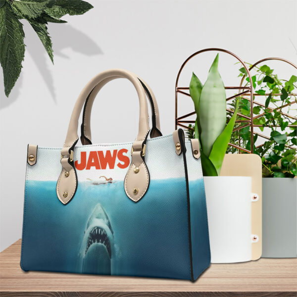 Jaws Leather HandBag - MAITM 11042