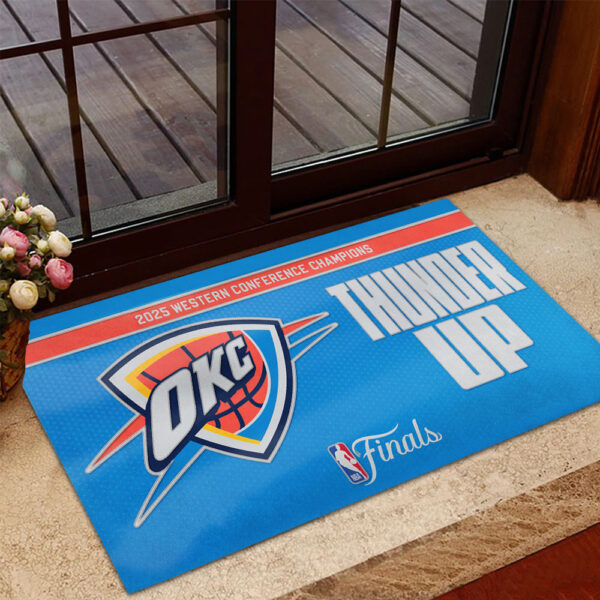Oklahoma City Thunder Foldable Doormat - MAITM 11312