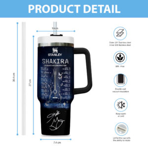 Shakira 40oz Stanley Tumbler - MAITM 10999