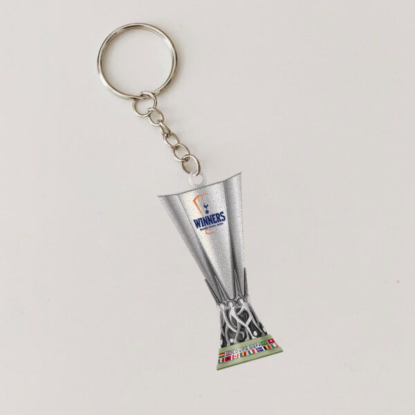 Tottenham Hotspur FC Custom Shape 2-sided Keychain - MAITM 11175