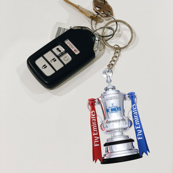 Crystal Palace FC Custom Shape 2-sided Keychain - MAITM 11105