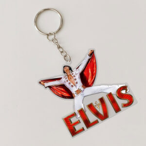 Elvis Presley Custom Shape 1-sided Keychain - MAITM 11231