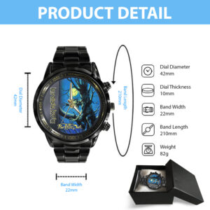 IRMA Black Stainless Steel Watch - MAITM 11249
