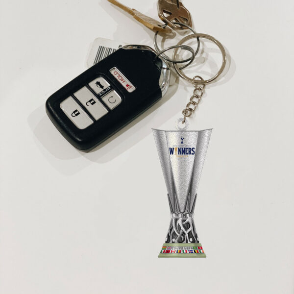 Tottenham Hotspur FC Custom Shape 2-sided Keychain - MAITM 11203