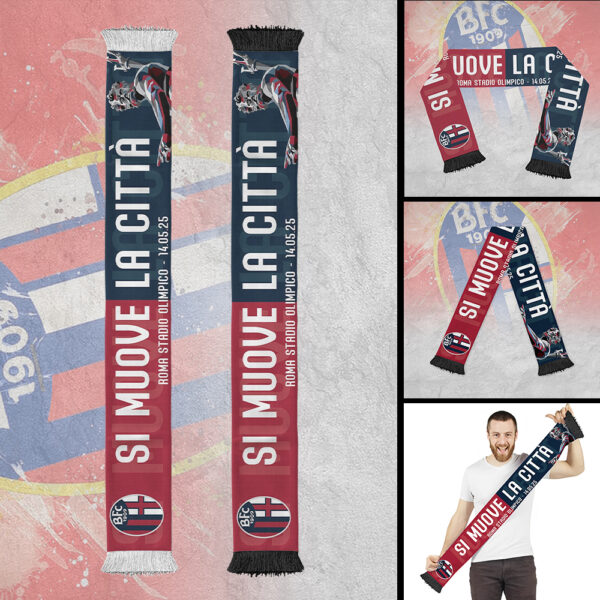 Bologna FC Ruffneck Soccer Scarf - MAITM 11081