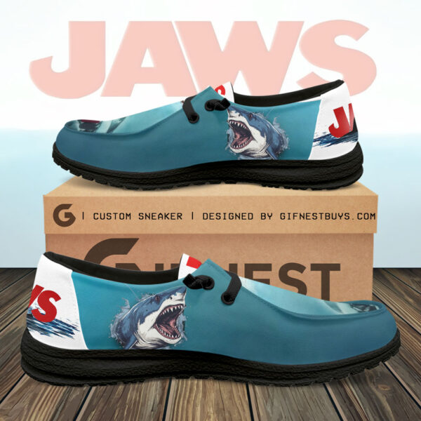 Jaws Custom Hey Dude Shoes - MAITM 11167