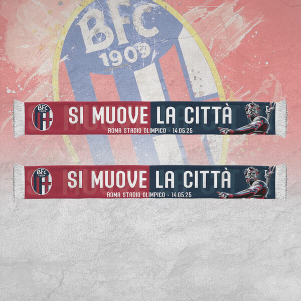 Bologna FC Ruffneck Soccer Scarf - MAITM 11081