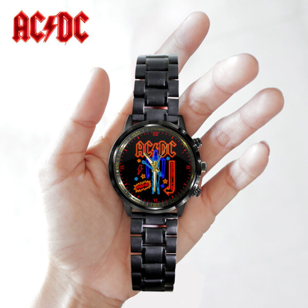 Rock Music Black Stainless Steel Watch - GNE 3455
