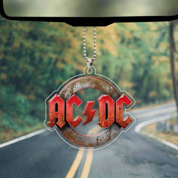 Rock Music Custom shape Clear 1-sided Acrylic Car Ornament - GNE 3528