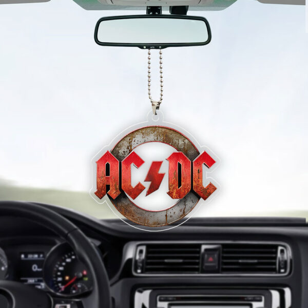 Rock Music Custom shape Clear 1-sided Acrylic Car Ornament - GNE 3528