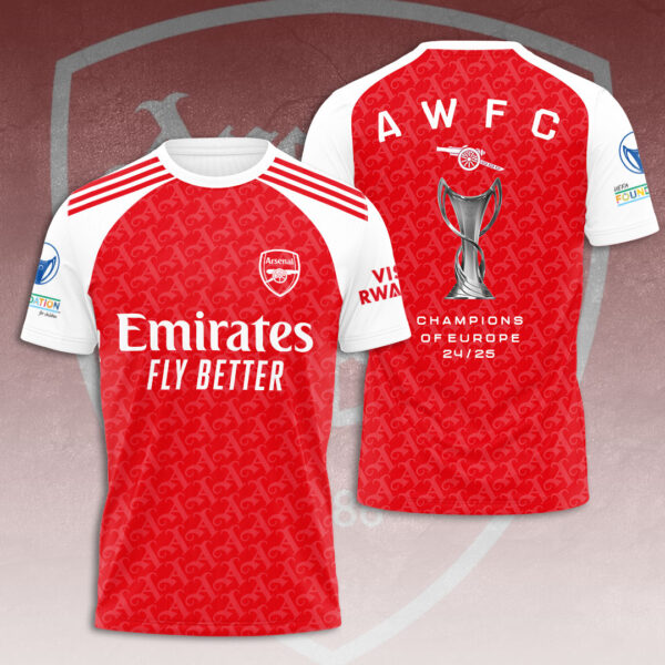 Arsenal W.FC 3D Apparel - HOATT 10894