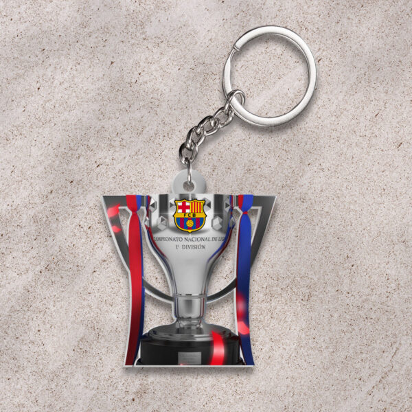 FC Barcelona Custom Shape 2-sided Keychain - HOATT 10699