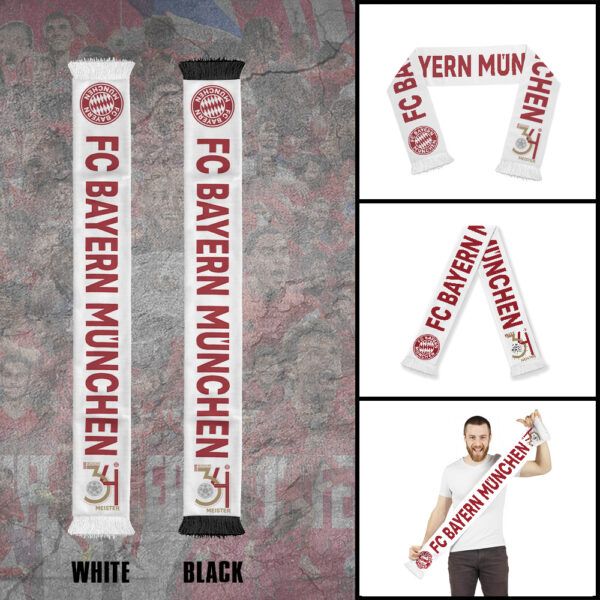 FC Bayern München Ruffneck Soccer Scarf - TANTN 12477