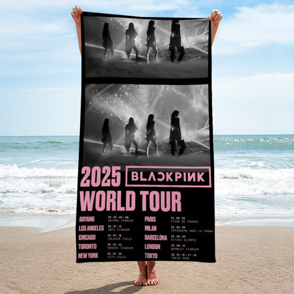 Blackpink Rectangle Beach Towel - MAITM 11121